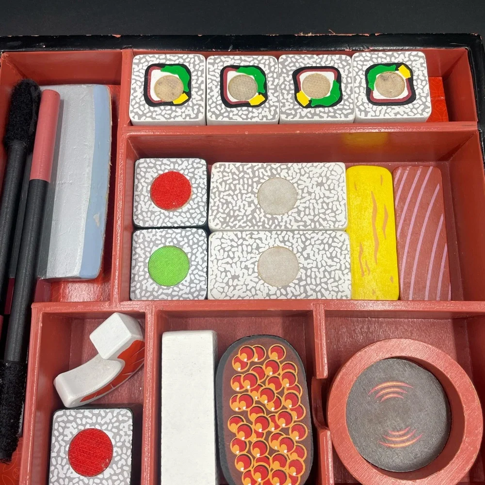 Melissa & Doug wooden Sushi slicing play set